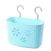 25 CM Multipurpose Plastic Storage Basket Household Organizer ,Blue Flowers