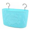 33 CM Love Multipurpose Plastic Storage Basket Household Organizer ,Blue