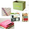 Uncovered Drawer Deedbox Foldable Sundry Organizer Box Storage Baskets C