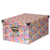 Box Storage/ File Storage Box with Lid, Letter/Legal,Clothes Toys Storage Box  B