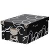 Box Storage/ File Storage Box with Lid, Letter/Legal,Clothes Toys Storage Box  J