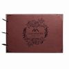 Leather Cover Scrapbooking Photo Album DIY Photo Album Sweet Gift (34*23CM)