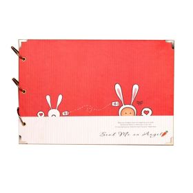 Lovely Scrapbooking Photo Album DIY Photo Album Sweet Gift(34*23CM)