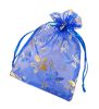 100 Pcs Organza Bags Drawstring Pouches Wedding Favor Bags Candy Bags #11