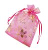 100 Pcs Organza Bags Drawstring Pouches Wedding Favor Bags Candy Bags #12