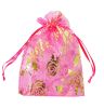 100 Pcs Organza Bags Drawstring Pouches Wedding Favor Bags Candy Bags #22