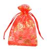 100 Pcs Organza Bags Drawstring Pouches Wedding Favor Bags Candy Bags #23