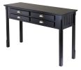 Timber Hall/Console Table, drawers