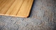 Bamboo Roll-Up Chairmat, 52" x 48", no lip